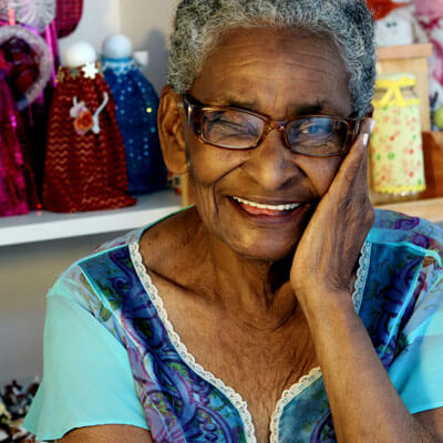 Senior Woman Smiling